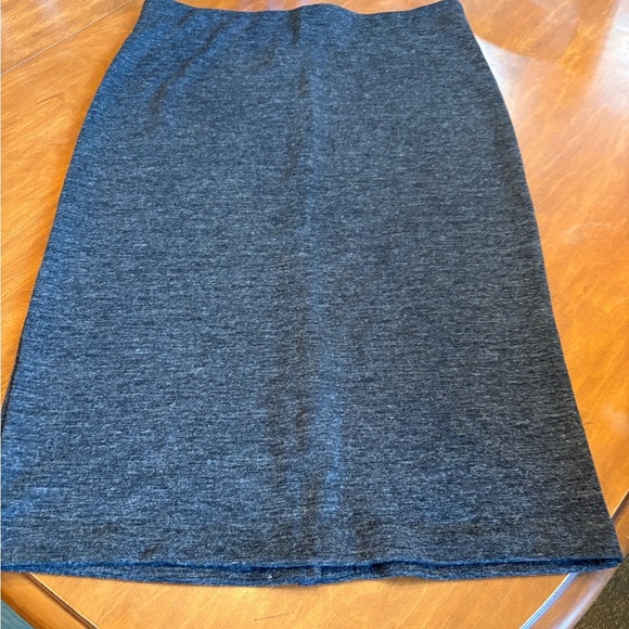 LOFT Dark Gray Pencil Skirt - Picture 5 of 7